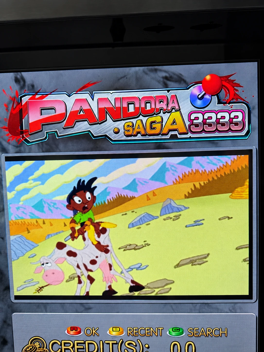Novatron – Pandora-Saga-Bildschirm im Detail
