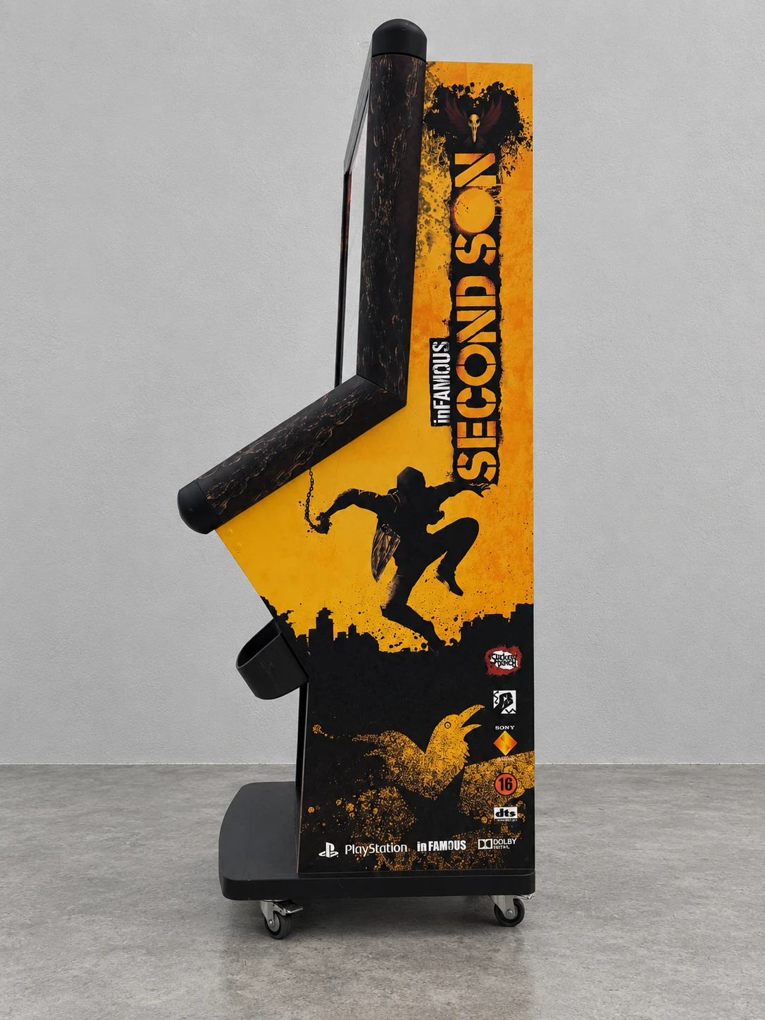 The Second Son – Gelb-schwarze Seitenansicht
