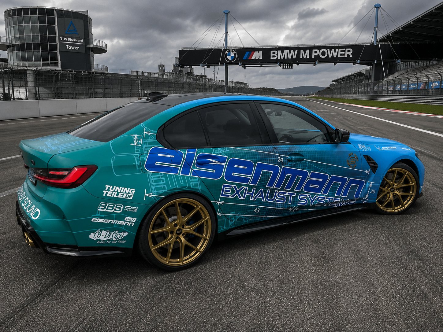 BMW M3 Eisenmann Heckansicht