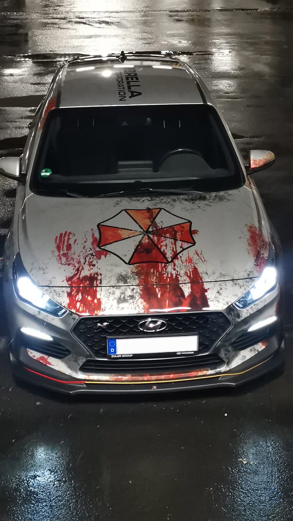 Umbrella Corporation Fahrzeug von oben